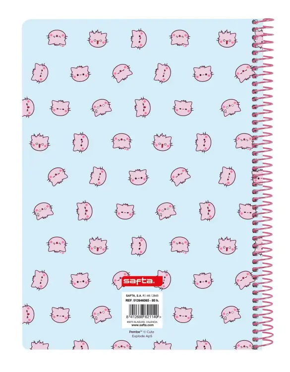 THE PINK CAT - Notatnik A5