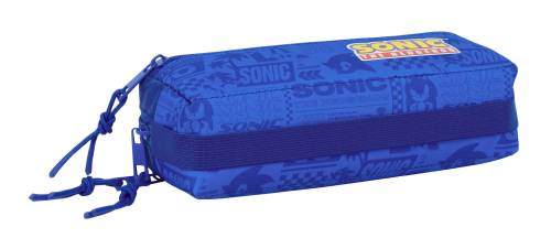 SONIC - Piórnik prostokątny potrójny