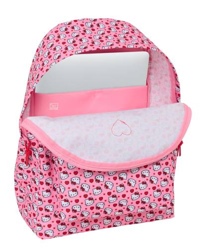 HELLO KITTY - Plecak na laptopa 14" - 43x31x13cm