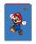 SUPER MARIO - Segregator A4 Premium z klapkami i gumką