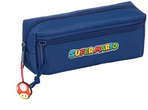 SUPER MARIO - Mario, Luigi, Yoshi - Piórnik prostokątny potrójny