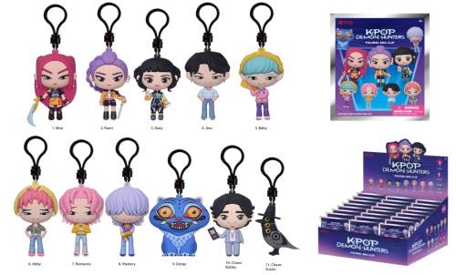 K-POP Demon Hunters - Seria 1 - Piankowy klips do torby 3D
