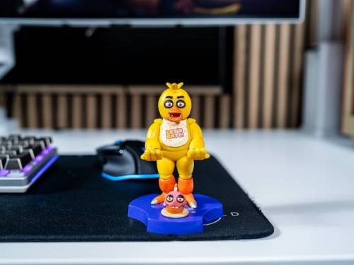 Exquisite Gaming	 - FNAF - Toy Chica - 'Holdem' Controller & Phone Support - 11cm