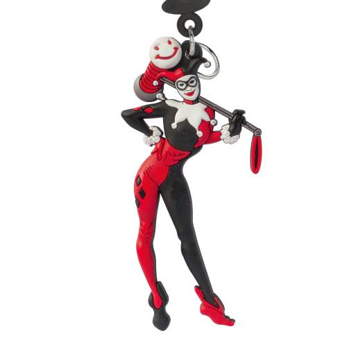 Monogram - DC - Harley Quinn - Soft Touch Keychain
