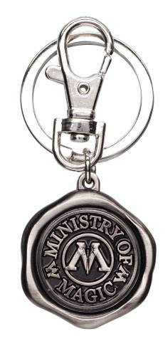 Monogram - HARRY POTTER - Ministry of Magic - Pewter Keychain