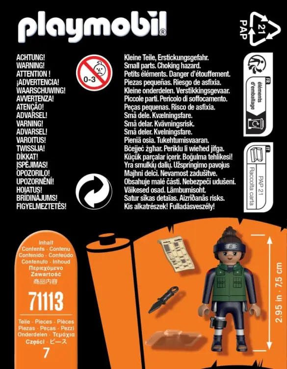 Playmobil - NARUTO - Iruka - Playmobil