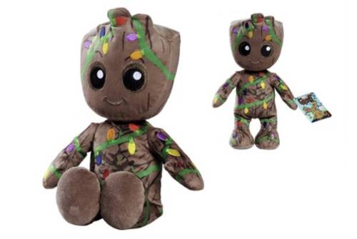 Simba Toys - GUARDIANS OF THE GALAXY - Xmas Light - Young Groot Plush - 25cm