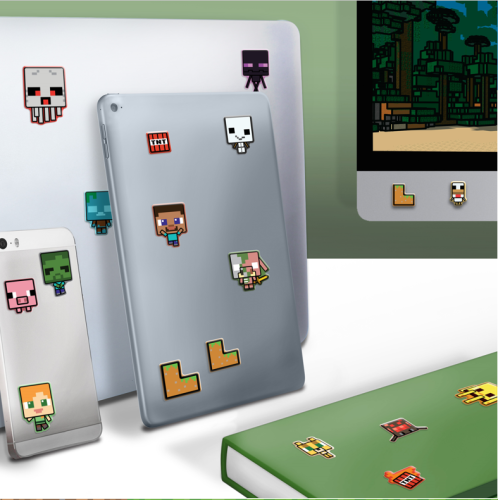 Paladone - MINECRAFT - Puffy - Gadget Decals