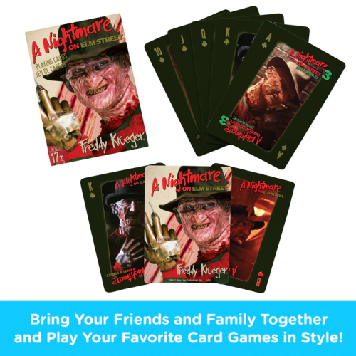 Aquarius - HORROR - Nightmare on Elm Street - Playing Cards