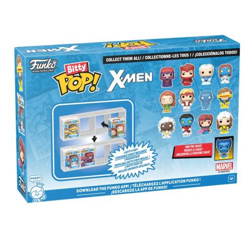 Funko - X-MEN - Bitty Pop 4 Pack 2.5cm - Magneto with chase