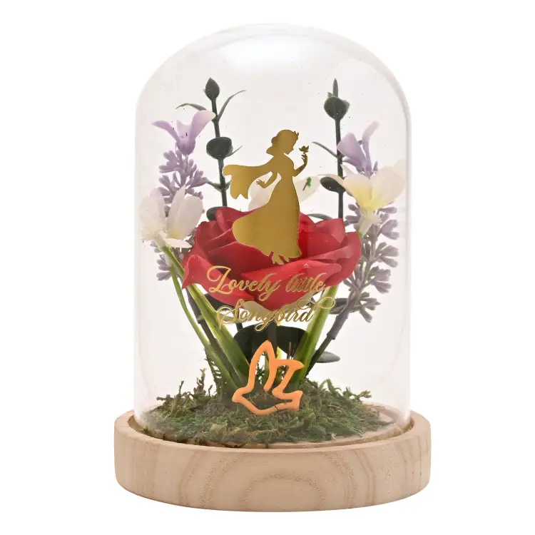 Widdop - DISNEY PRINCESS - Snow White - Floral Cloche with a Neon Light