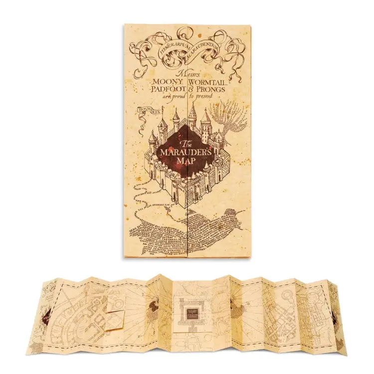 Grupo Erik - HARRY POTTER - Marauder's Map - Map