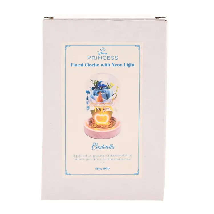 Widdop - DISNEY PRINCESS - Cinderella - Floral Cloche with a Neon Light