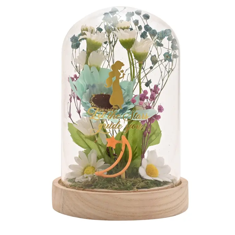 Widdop - DISNEY PRINCESS - Jasmine - Floral Cloche with a Neon Light