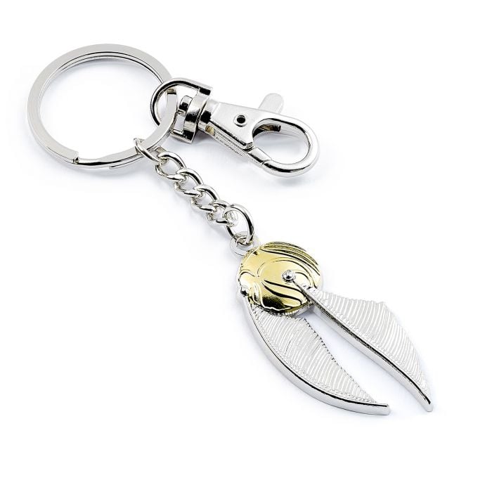 Carat - HARRY POTTER - Golden Snitch - Silver Plated Keyring