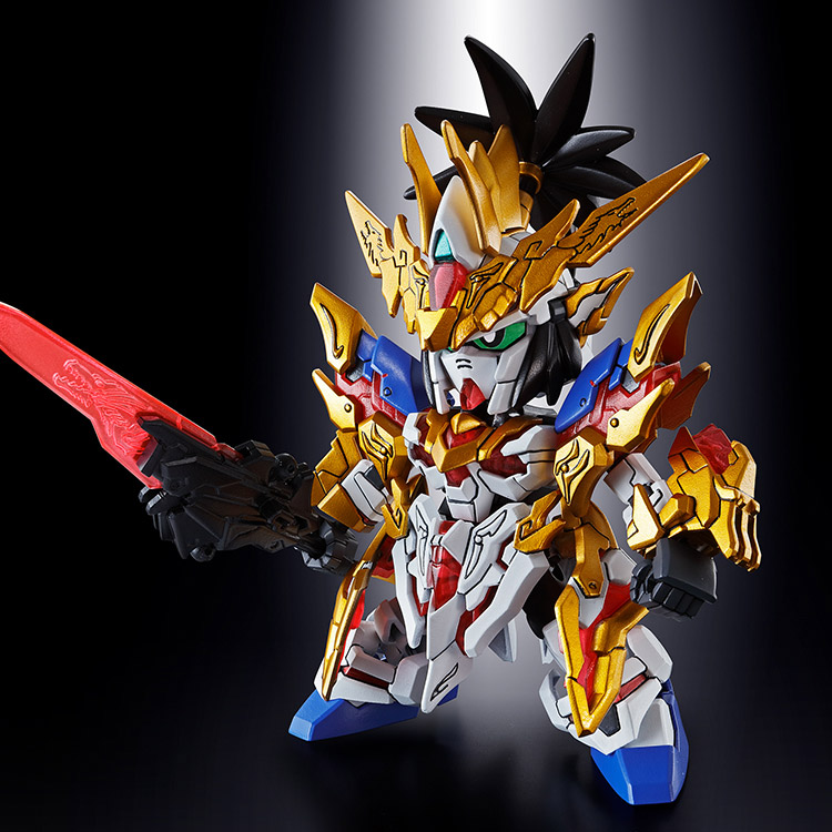 Bandai Model Kit - GUNDAM - SD Sangoku Soketsuden Liu Bei Unicorn Gundam - Model Kit