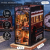 Cutebee - BOOK NOOK KIT - DIY - Mystery Train - 338pc + LED Light