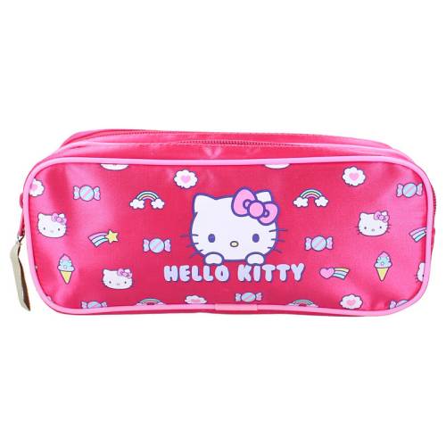 Vadobag - HELLO KITTY - Rainbow - Double Pencil Case