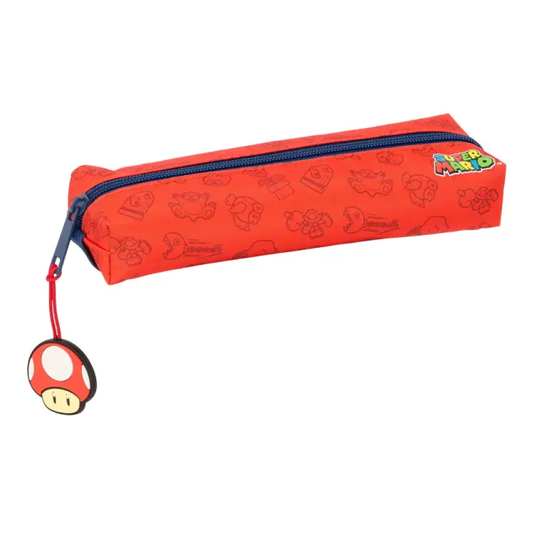 Safta - SUPER MARIO - Trick - Rectangular Pencil Case