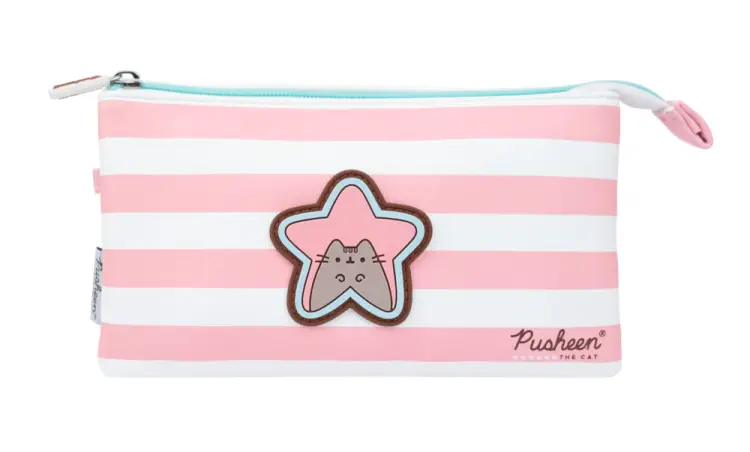 Grupo Erik - PUSHEEN - Rose Collection - Triple Pencil Case