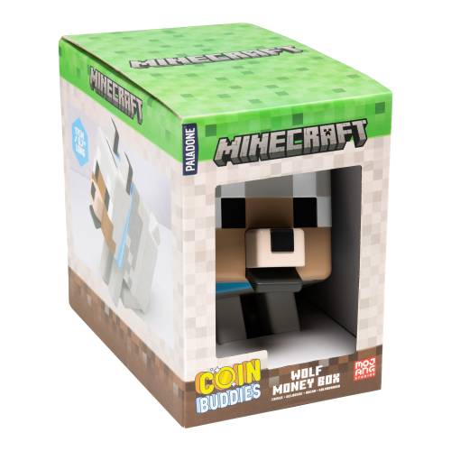 Paladone - MINECRAFT - Wolf - Shaped Money Box