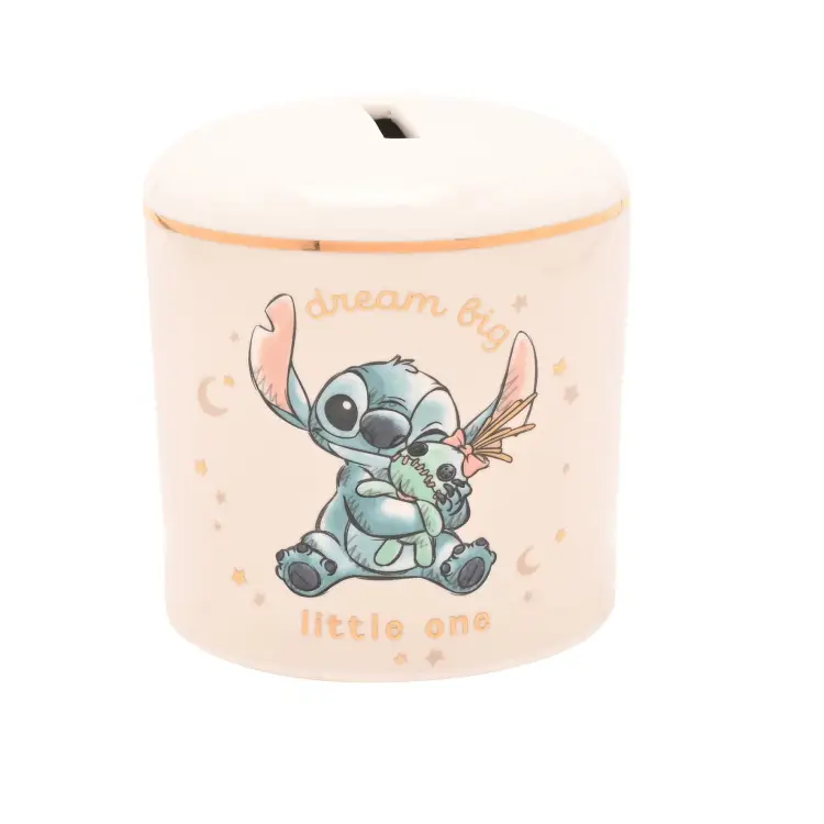 Widdop - STITCH - Baby Money Bank in Ceramic