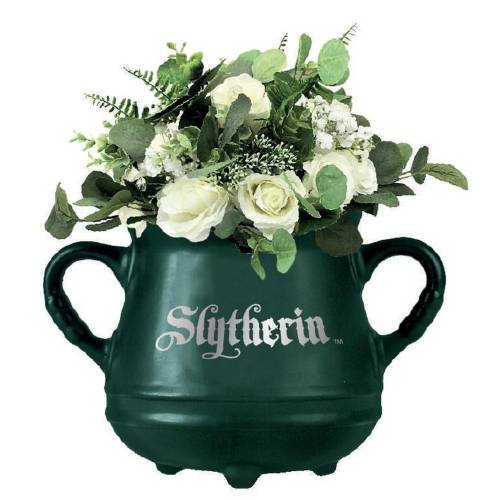 HMB - HARRY POTTER - Cauldron Slytherin - Wall mounted flower pot