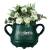 HMB - HARRY POTTER - Cauldron Slytherin - Wall mounted flower pot