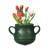 HMB - HARRY POTTER - Cauldron Slytherin - Wall mounted flower pot