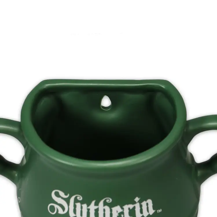 HMB - HARRY POTTER - Cauldron Slytherin - Wall mounted flower pot