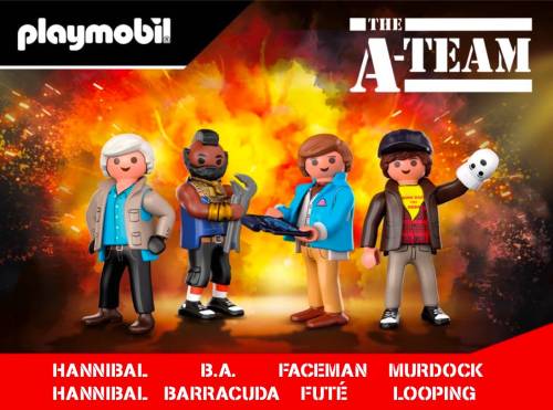 Playmobil - MOVIE CARS - A-Team Bus 'PLAYMOBIL'