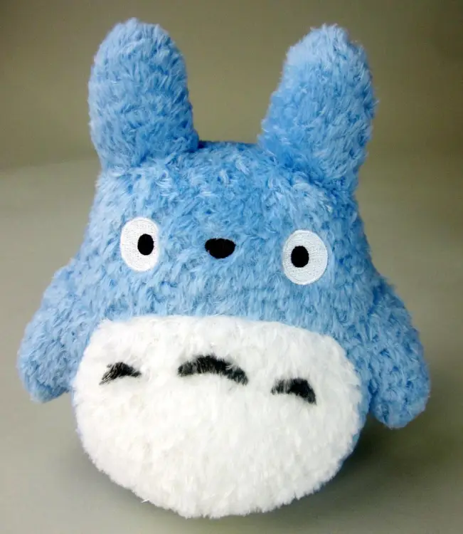 Semic - STUDIO GHIBLI - Fluffy Medium Totoro Plush - 22cm