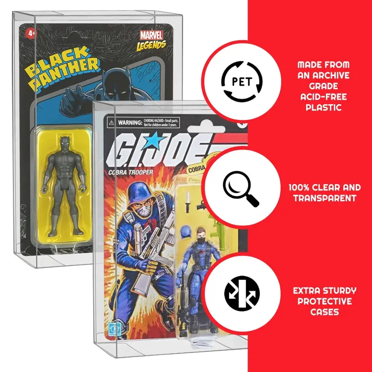 Evoretro - EVORETRO - PET Protector For Carded Action Figure 10cm Star Wars 10pc
