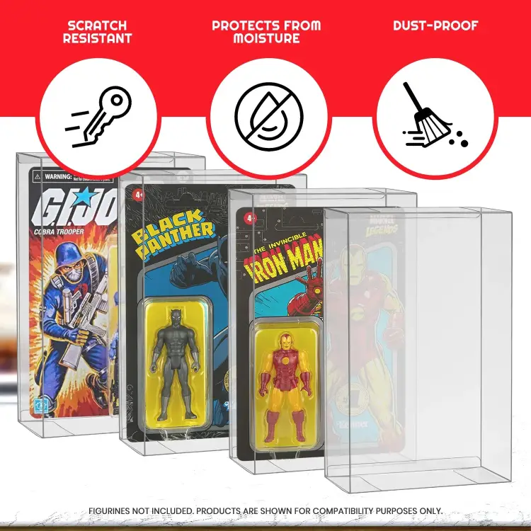 Evoretro - EVORETRO - PET Protector For Carded Action Figure 10cm Star Wars 10pc