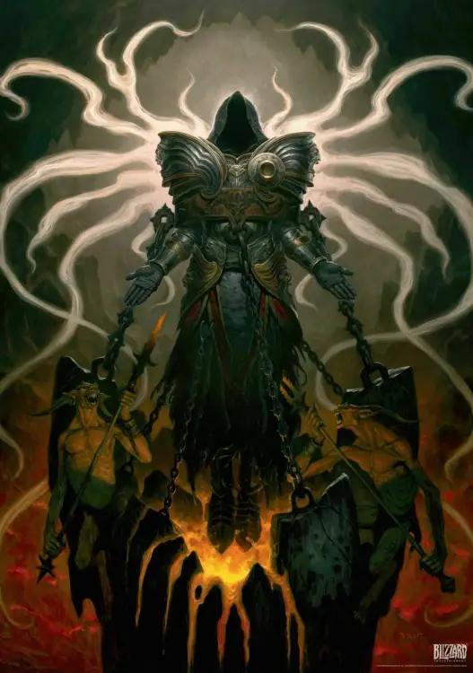 GLP - DIABLO IV - Inarius - Puzzle 1000P