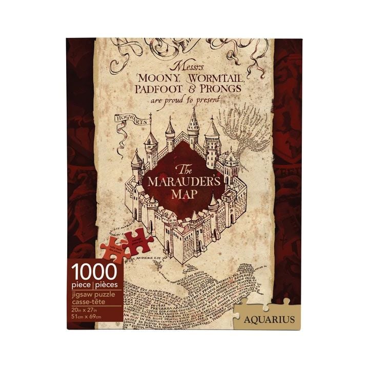 Aquarius - HARRY POTTER - Marauder's Map - Puzzle 1000P