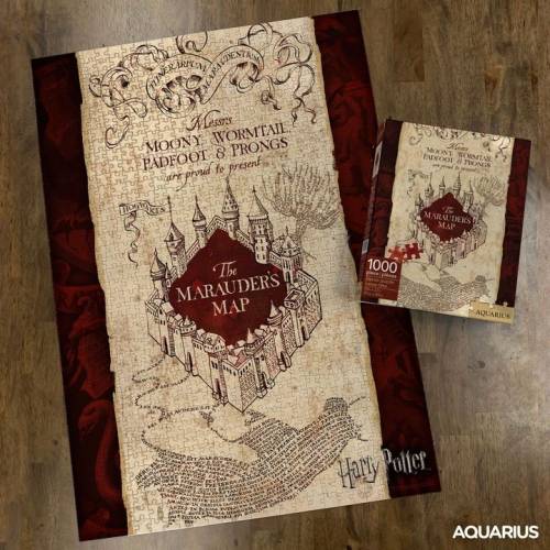 Aquarius - HARRY POTTER - Marauder's Map - Puzzle 1000P