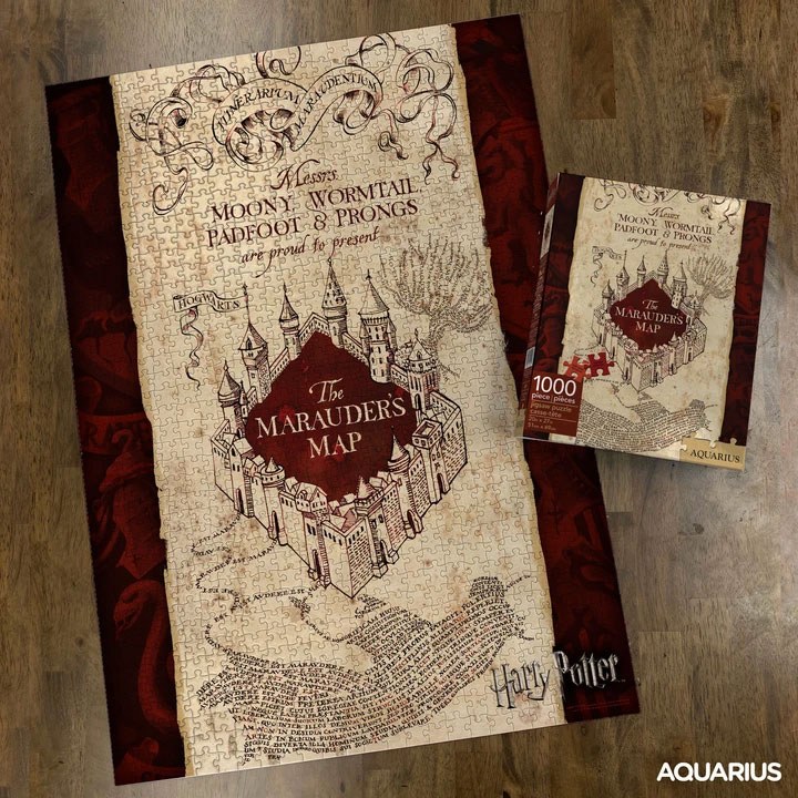 Aquarius - HARRY POTTER - Marauder's Map - Puzzle 1000P