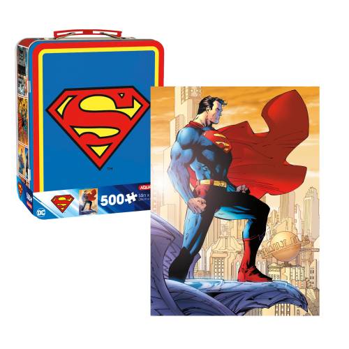 Aquarius - DC COMICS - Superman - Puzzle 500P  & Fun Box Set