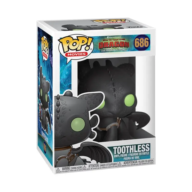 [OUTLET] Funko POP! How to Train Your Dragon 3 - Toothless #686 (1)