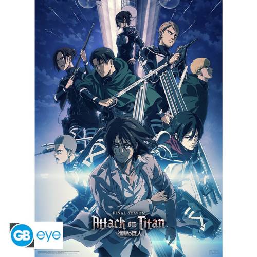 GB Eye - ATTACK ON TITANS - Set 2 - Set 2 posters '52x38'