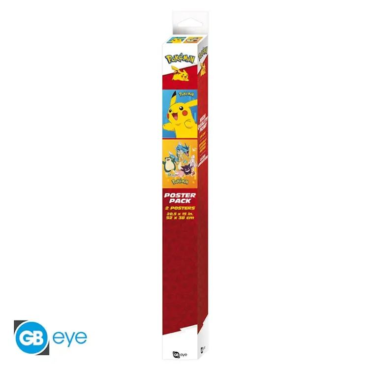 GB Eye - POKEMON - Colourful Characters - Set 2 posters '52x38'