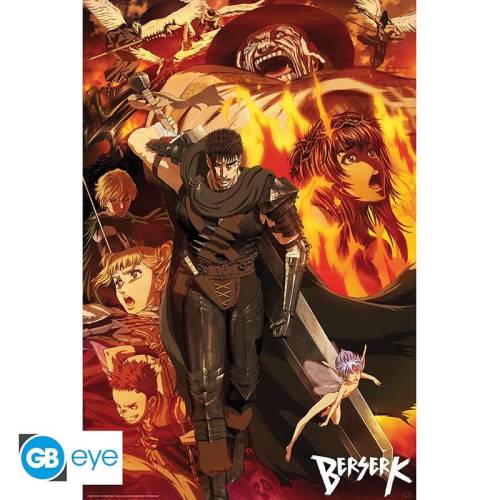 GB Eye - BERSERK - Group - Poster 91x61cm