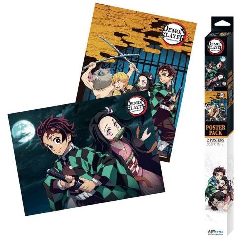 GB Eye - DEMON SLAYER - Set 2 posters '52x38'