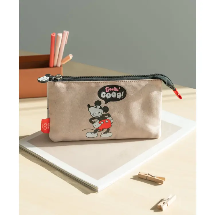 Grupo Erik - DISNEY 100 YEARS - Mickey - Triple Pencil Case