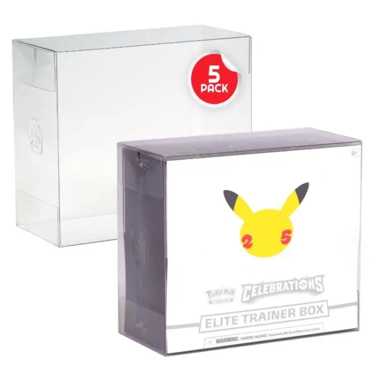 Evoretro - EVORETRO - PET Protector For ETB Pokemon 5pc