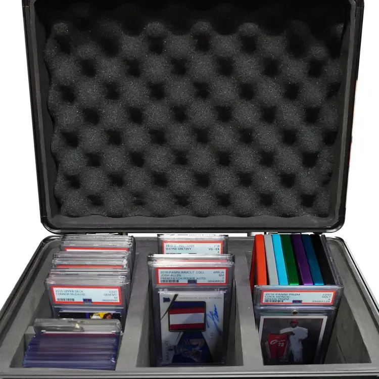 Evoretro - EVORETRO -  Graded Card Storage Box Red and Silver for 90 Cards