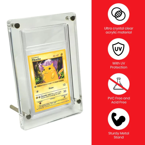 Evoretro - EVORETRO - Acrylic case PSA graded card stand acrylic protector 3.0MM