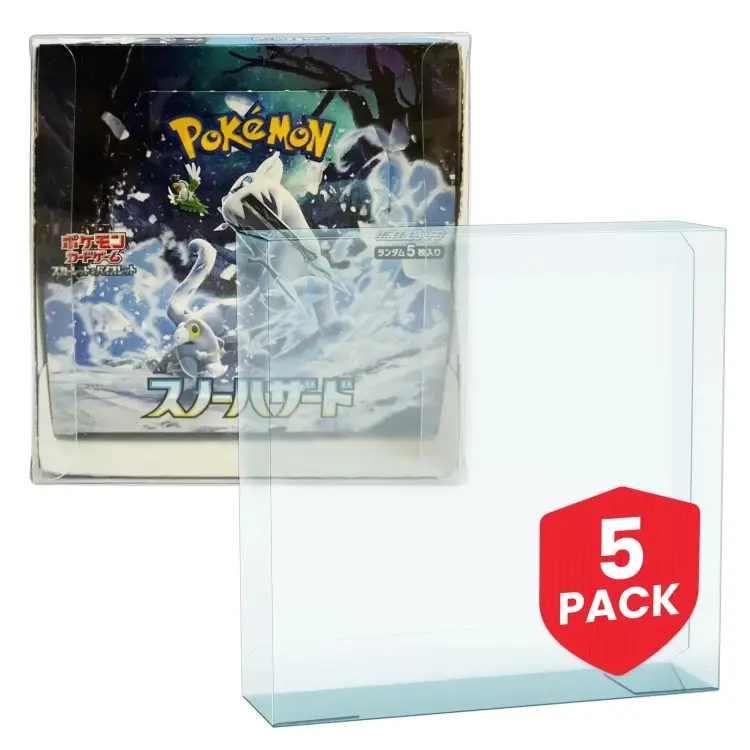 Evoretro - EVORETRO - PET Protector For Large Display Japanese Pokemon 5pc