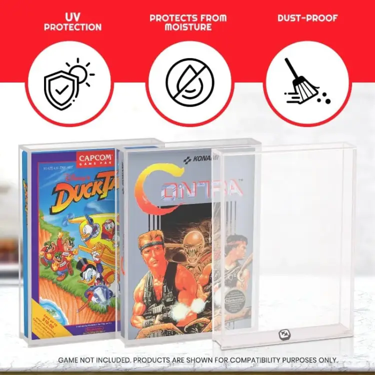 Evoretro - EVORETRO - PREMIUM Acrylic case for NES 'Pack of 2'